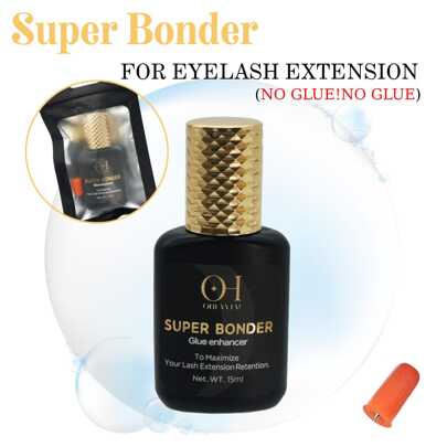 Lash Super Bonder For Eyelash Extension 15ML Glue Accelerator For Lash Extensions Speed Up Glue Drying Time(Not Glue)Lash Glue,Eyelash Glue