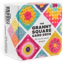 Le jeu de cartes Granny Square - Jeu de cartes de motifs au crochet 50 designs à mélanger et assortir pour des blocs au crochet, des vêtements au crochet et des accessoires fantastiques pour adultes débutants