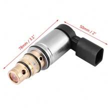 Electronic A/C Compressor Control Valve For Vw Bora Jetta - Silver - View 5