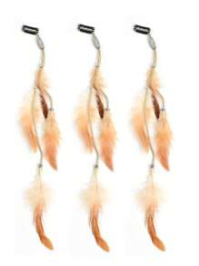 3pcs/6pcs Retro Bohemian Feather Tassel Hair Clips, Black Hair Accessories Suitable For Party, Dance, Overseas Beach Outfits Claw Clips Hair Claws Hair Barrettes, School Stuff, College - Multicolor - View 16