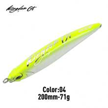 Kingdom GT Hellfire Floating Pencil Sea Fishing Lure 40g 52g 71g 160mm 180mm 200mm Z Action Artificial Hard Bait Saltwater Lure - Multicolor - View 13