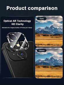 2pcs Tempered Glass Camera Lens Protectors, Scratch-Resistant, Waterproof, Compatible With IPhone 11/12/13/14/15/16 Gift For Birthday, Family, Friends Lens Protector, Phone Accessories Shockproof Anti-Fall Anti-Fall Anti-Fingerprint Full Cover