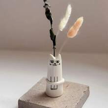 Maceta para plantas en forma de gato estilo INS, decoración para el hogar, fiesta, exhibición y regalo