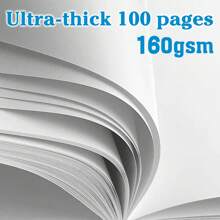 1pc/2pcs,100pages,Bandage Sketchbook,Van Gogh Art Watercolor Sketchbook,160gsm Ultra-Thick Sketch Paper,Small Travel Journal,Marker Pen Sketchbook,Blank Watercolor Paper,Hardcover Notebook,Artist Painting Supplies,Back To School,Back To School,School Supplies