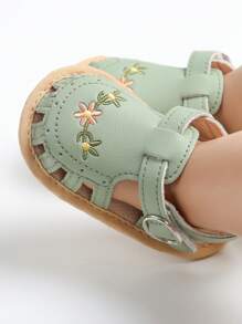 婴儿凉鞋，男婴/女婴凉鞋，夏季婴儿婚礼平底鞋，新生儿幼儿鞋，幼儿鞋