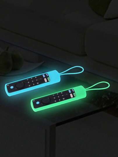 1 pezzo/2 pezzi Custodia protettiva antiscivolo in silicone per Fire TV Stick - Protezione grip migliorata, guscio antiurto, vestibilità perfetta per il telecomando