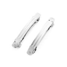 10个/包 铑色金属法式发夹 4cm 5cm 6cm 8cm 10cm DIY发夹 适用于DIY发饰配件 夏季、学校 - 10個髮夾 - 查看 6