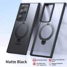 手机壳适用于三星 Galaxy S24、S24+、S24 Ultra 保护壳，带 360 度支架