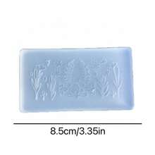 Grass Flower Accessories Resin Casting Mold, Silicone Mold, Resin Liquid Mold, Resin Keychain Silicone Mold, Resin Mold