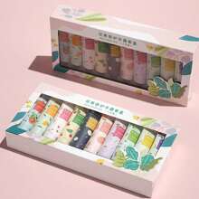 10pcs Hand Cream Gifts Set For Women, Bulk Hand Lotion Travel Size For Dry Cracked Hands, Gifts For Women, Mini Hand Cream, Party Favors Christmas Birthday Valentines Gift For Teacher Nurse Coworker - A1 - 查看 2