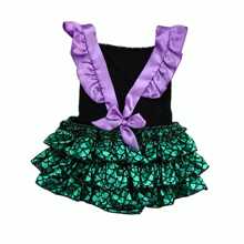 Pañalero, Mameluco Bebe/niña Sirena - Verde - Ver 2