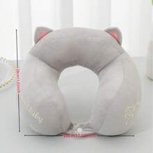 Cartoon Animal Shaped U-Shaped Pillow, 3D Hump Neck Pillow For Office Nap, Travel, Airplane, Neck Support