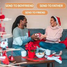 定制雕刻男士皮带自动扣个性化送给男朋友、丈夫、父亲的情人节、生日的绝佳礼物 - 黑色 - 查看 7