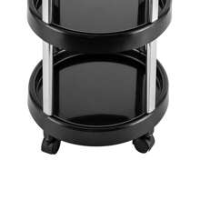 YUNRUX Storage Island & Carts - Black - View 8