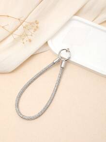 New High-End Rhinestone Chain Mobile Phone Pendant, Light Luxury Rhinestone Inlaid Chain Phone Case, Keychain, Hanging Accessories Gifts For Mother, Family, Friends, Birthday, Holiday Phone Charm, Phone Chain