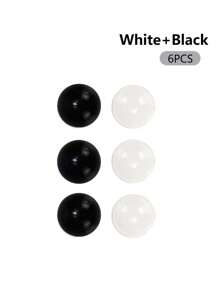 Almohadillas de silicona redondas para la nariz de gafas, clip nasal de silicona para puente nasal alto - Multicolor - Ver 4