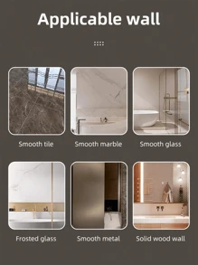 2件/3件套不锈钢浴室收纳架，角落淋浴置物架，壁挂式粘胶淋浴收纳架，承重小于10公斤，可放置沐浴露、洗发水、肥皂等，适用于浴室、厨房和客厅角落收纳，适合作为毕业礼物 - 黑色 - 查看 11