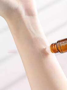 2pcs 10ml Tea Color Roll-On Bottles, Portable Roll-On Bottles, Sample Bottle, Refill Bottle, Suitable For Essential Oils, Aromatherapy, Serum, Fragrance, Refillable Home Bathroom Decor