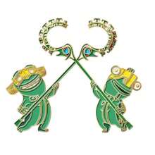 Nezha Barrier Beast Metal Magnetic Refrigerator Sticker, High-Quality Animation Movie Souvenir Decor, Cute Refrigerator Magnet Gifts Birthday Graduation