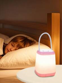 1个LED床头灯，三色可调夜灯，便携式电池供电床头灯，适用于卧室、客厅、儿童房装饰