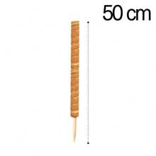 30/40/50cm Soporte de Cocos para Plantas Tótem de Fibra de Coco  para Jardinería, Varilla de Coco para Plantas Trepadoras, Enredaderas y Crecientes - 30 cm - Ver 10