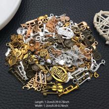 40/200pcs Bulk Musical Note Charms Music Symbol Vintage Elegant Chic Instrument Charms For Earring Necklace Craft Jewelry Making Finding DIY