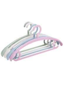 1件-5件旋转衣架宽带衣架裤架衣物收纳架不留痕阳台衣柜收纳塑料防滑衣架家用晾晒成人防皱架