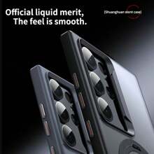 手机壳适用于三星 Galaxy S24、S24+、S24 Ultra 保护壳，带 360 度支架