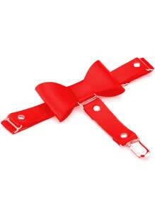 1pc Bow Leg Ring Goth Punk Street Style Leather Thigh Garter Belt Party Straps Underwear Accessories