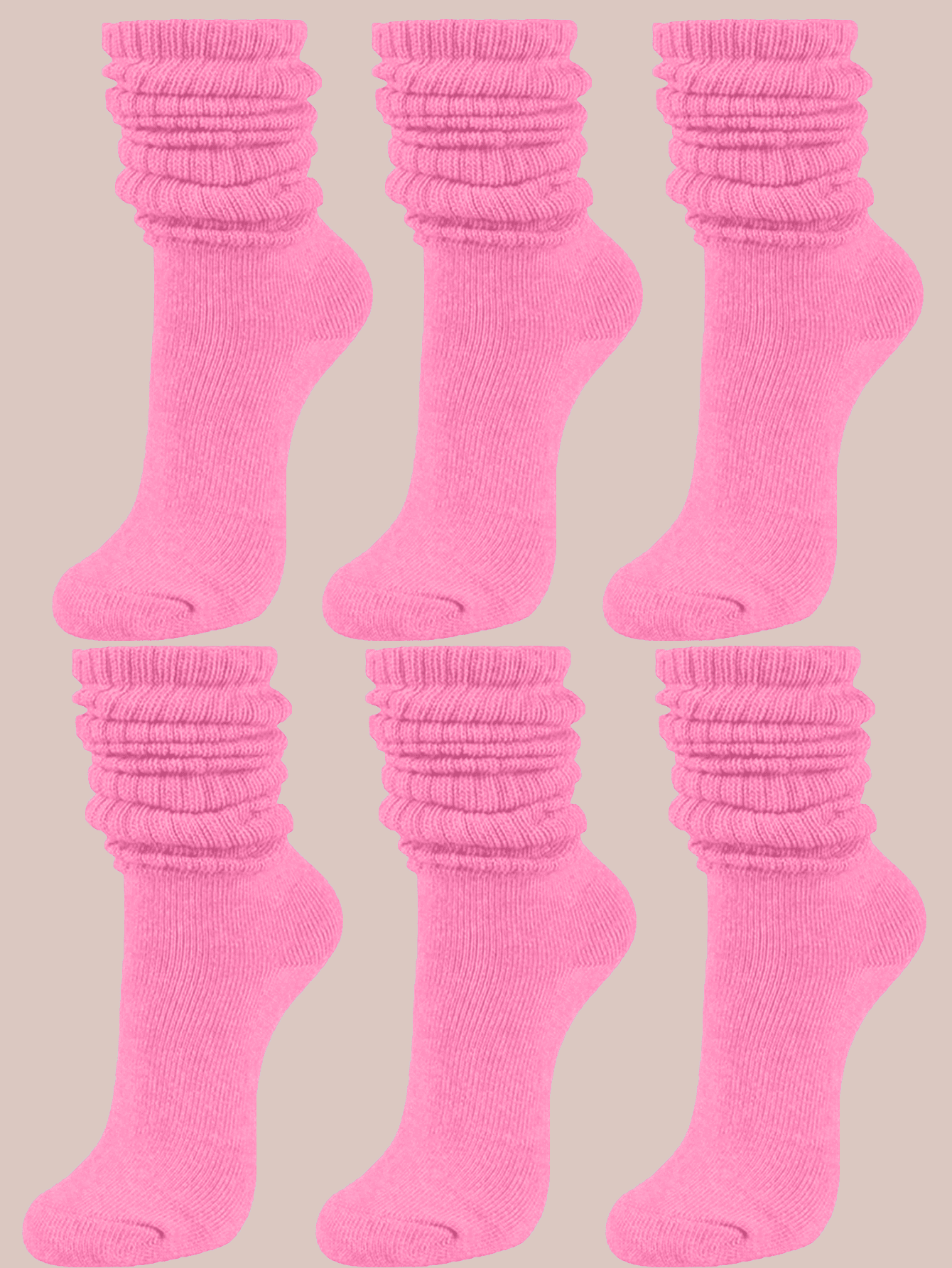 1/3/6 đôi tất dệt kim màu đỏ trơn unisex, tất nhung mềm mại cho mùa thu/đông - Phụ kiện thời trang thoải mái, quà tặng màu đỏ phổ biến, thích hợp cho các chuyến đi chơi mùa xuân, cắm trại, bắn súng, ngày Valentine, vẻ thanh lịch và lãng mạn mùa đông. - Nhiều màu - Xem 1