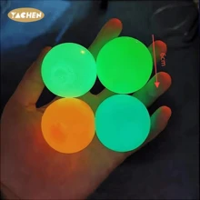 15 piezas de bolas fluorescentes para techo, juguetes anti-estrés para apretar (colores y estilos aleatorios enviados) - Multicolor - Ver 8