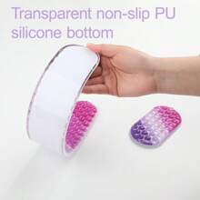 Ergonomic Crystal Keyboard Wrist Rest, Mouse Wrist Rest & Extra Large Mouse Pad Set - PU Silicone Pad, Anti-Slip, Soft Support, Comfortable Typing