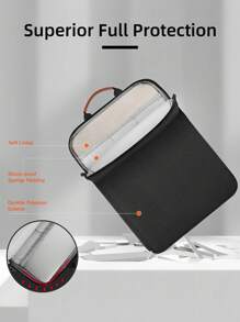 11-13 英寸平板电脑内胆包便携包带肩带适用于 iPad Air 11 13 M2 Pro11 12.9 M4 2024 iPad 10th 10.9 Air Pro Galaxy Tab A9+ Plus 11 英寸 Tab S9 S8 S6 Fire HD 10