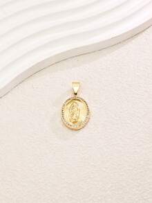 18K Gold Plated 1pc Fashion Casual Elegant Ladies' Jewelry DIY Pendant