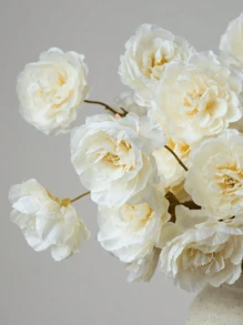 1/3/8 pièces Fleurs artificielles, lotus en soie à 5 têtes, fausse pivoine à tige longue, convient pour le mariage, la cérémonie, la décoration, l'aménagement floral DIY, la décoration intérieure du salon, de la chambre à coucher, de la salle à manger, pivoine artificielle réaliste pour le bureau, le jardin, la fête, la décoration de boutique, la décoration de fête, de vacances - sans contenant, en matière plastique, pour poser sur une table, bouquet de mariée vert intemporel, centre de table romantique, centre de table de table