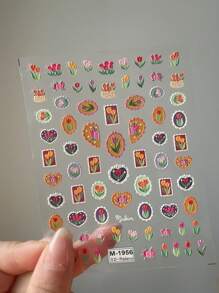 Gold Foil Nail Stickers With Adhesive Backing, Suitable For Nail Art, Scrapbooking, Phone Cases