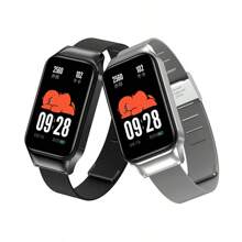 1 pièce Bracelet en acier inoxydable compatible avec Xiaomi Mi Band 8 Active, Bracelet compatible avec Xiaomi Smart Band 8 Active, Bracelet de montre en métal compatible avec Redmi Band 2