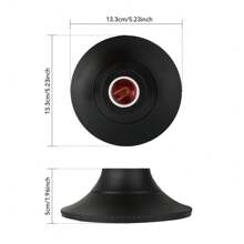 CILIA 2pcs E26/E27 Lamp Holder - Durable Bulb Socket Base,Light Socket With Grounded Base,Roundness Ceiling Wall Fixing Holder,White/Black