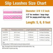 1pc Braided Rope Leash,Slip Lead Dog Leash For Small Medium And Large Dogs Walking And Training Outdoor
