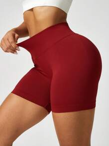 NcmRyu Pantaloncini sportivi da donna senza cuciture per sollevamento e modellatura del lato B