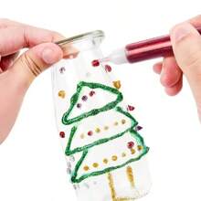 10ml Gold Onion Gel Pen DIY 3D Glitter Glue For Children Handmade Cards, Decoration & Art Painting Supplies,Back To School