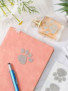 1 pieza Calcomanía de decoración de diamantes de lujo para el interior de automóviles de alta gama, adecuada para múltiples escenarios