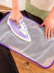 1 pieza Funda protectora para la plancha, protector de calor para la base de la plancha, tela protectora para la plancha eléctrica, artículo esencial para apartamentos, esencial para dormitorios universitarios, esencial para el hogar, funda protectora para la base de la plancha, útil para proteger la plancha, útiles escolares para el hogar, accesorios de viaje