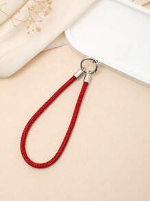 New High-End Rhinestone Chain Mobile Phone Pendant, Light Luxury Rhinestone Inlaid Chain Phone Case, Keychain, Hanging Accessories Gifts For Mother, Family, Friends, Birthday, Holiday Phone Charm, Phone Chain