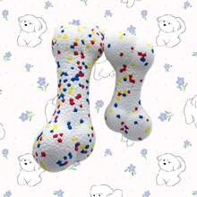 Dog Lover And Dog Mom Love Chew Toys Puzzle Toys For Boredom Relief, Easy Clean Interactive Chewing Toy - White - View 1