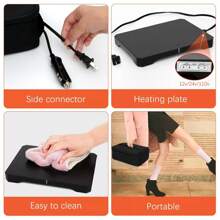 12V Portable Electric Heating Lunch Box Food Warmer Mini Oven For Dual Car Home - 查看 9