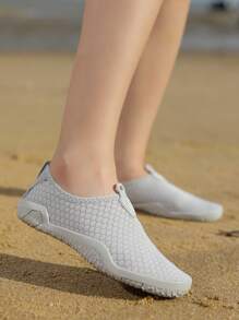 男女户外涉水鞋速干沙滩鞋防滑水鞋适用于溪流徒步钓鱼游泳轻便透气鞋防滑涉水鞋、瑜伽运动、海边骑行、涉水、户外运动、夏季运动鞋女士、一脚蹬鞋、露营、健身房、平底鞋、露营、泳池、度假、巡航