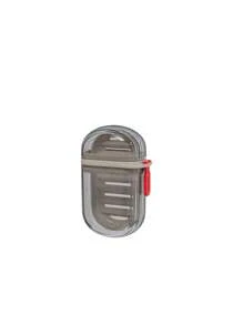 Portable Travel Soap Dish And Toothbrush Holder Set - Plastic, Oval Shape, Essential For Camping, Gym, And Bathroom Accessories.