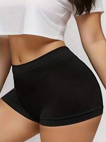 Kit With 3 WOMEN'S BOXER UNDERWEAR Soft High Elasticity Extreme Comfort (Lingerie Panties Bra) - Multicolor - View 9