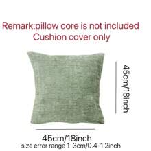 2pcs Bohemian Throw Pillow Case, Comfortable Farmhouse Cushion Cover With Striped Texture Chenille Material, Suitable For Sofa, Bed, Living Room